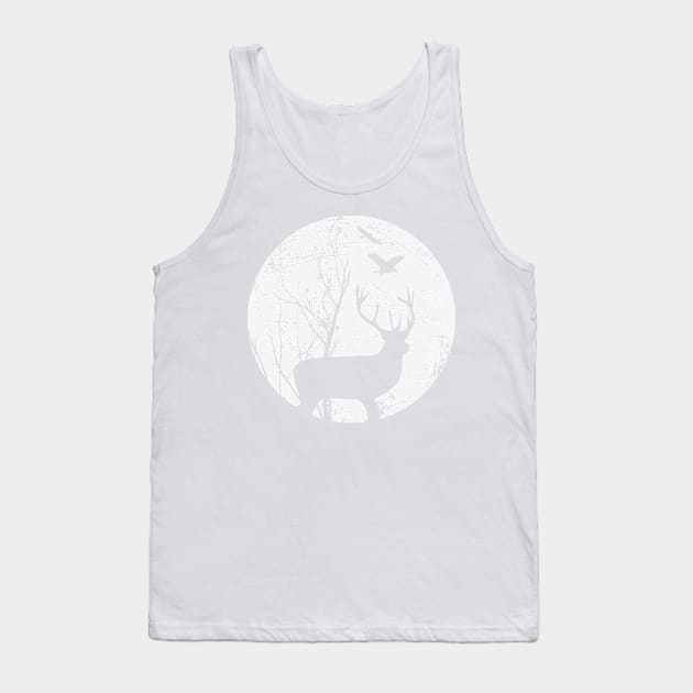 Stag Night Tank Top by modernistdesign